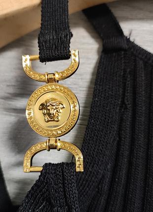 versace medusa accent knit dress   8000                |   #209297984
