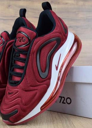 Nike air max 720 бордовые
