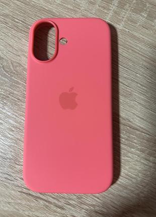 Чохол на iphone 17 silicone case + magsafe (camera control) 7