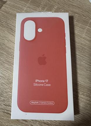 Чохол на iphone 17 silicone case + magsafe (camera control) 9