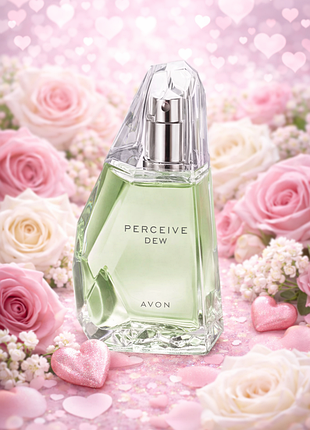 Туалетна вода perceive dew, 50 мл, avon / персів дев ейвон