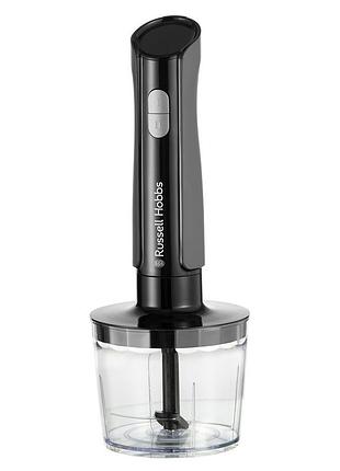 Блендер russell hobbs 27141-56 погружной desire matte charcoal, 500вт, чаша-500мл, венчик, мини-измел., черный