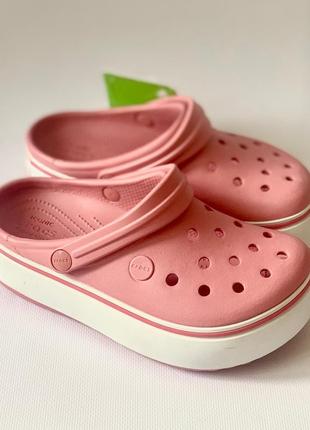 Скидка! crocs platform, крокси сабо на платформе1 фото