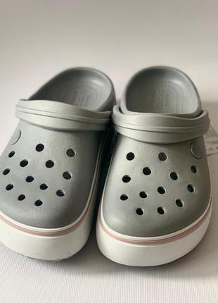 Скидка! crocs platform, крокси сабо на платформе3 фото