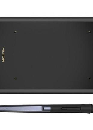 Графический планшет huion inspiroy h420x usb-c для рисования 8192 уровня давления, компактный для начинающих