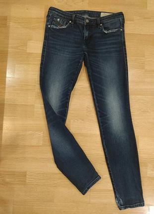 Стильные джинсовые брюки женские, 💯 коттон+ стрейч, оригинал,
diesel, size s  (28)