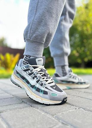 Жіночі та чоловічі кросівки nike p6000 grey mint 36-46