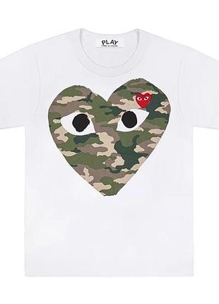 Футболка play | comme des garçons