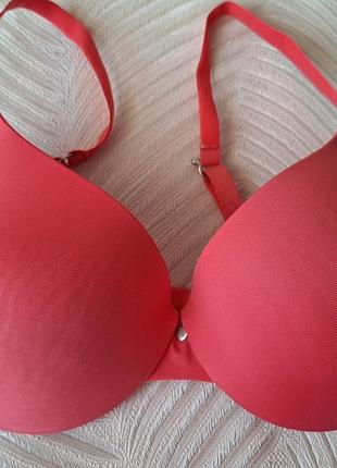 Розовый бюстгальтер фирмы body by tchibo размер 80в