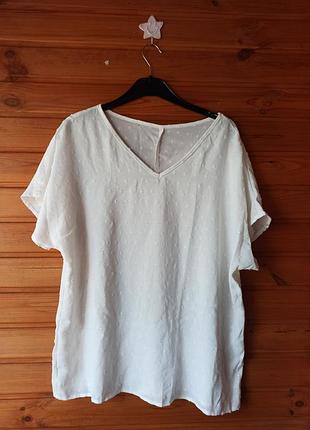 Блузка з фактурною тканиною р.xl