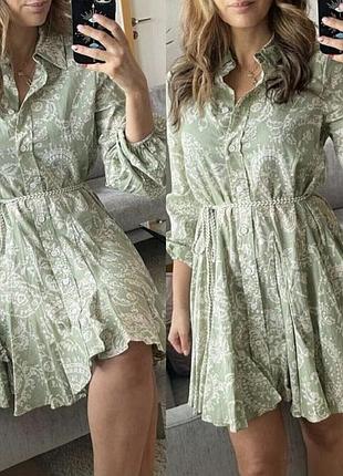 Zara платье рубашка 5