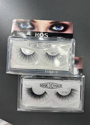 Вії накладні kos mink 3d hair