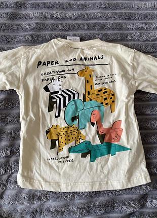 Футболка на хлопчика zara