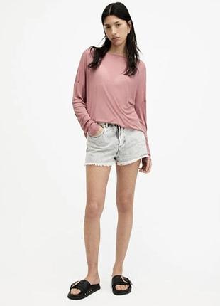 Лонгслів, топ із довгим рукавом, джемпер зі 100% модалу від allsaints, c