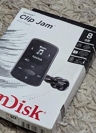 Sandisc clip jam 8 gb mp3 плеєр компактний y2k