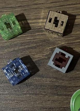 Kinder joy minecraft фигурки магма куб блок золотой