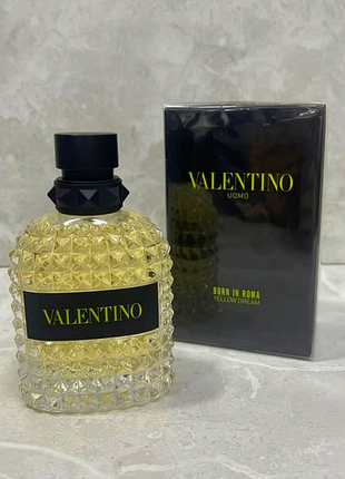 Парфюм мужской valentino uomo born in roma yellow dream 100 мл валентино борн и рома емкнув дрем духи мужественные валентино умол элов дрим парфюм