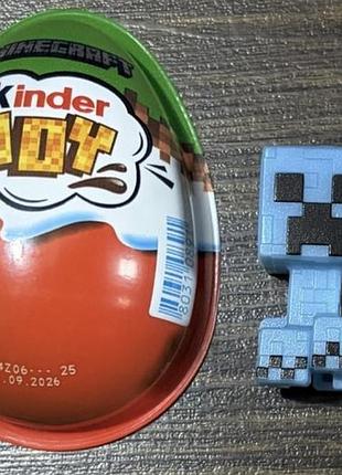 Фігурка заряджений кріпер kinder joy minecraft charged creeper