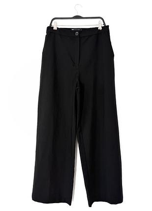 Черные широкие брюки asos tall