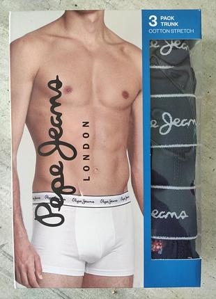 Трусы боксеры pe jeans - double decker. оригинал. размер xl.  3-pack