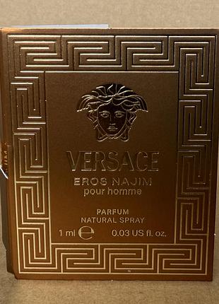 Versace eros najim pour homme parfum 1ml