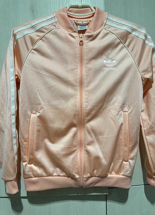 Спортивна дитяча кофта на замку adidas ( олімпійка)