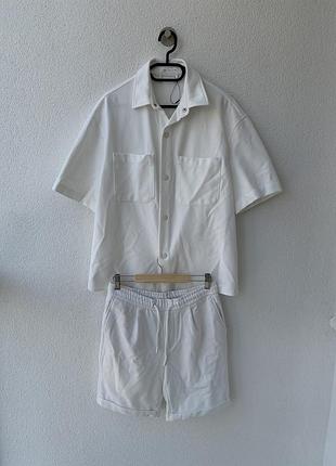 Костюм шорти + сорочка zara