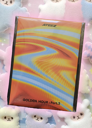 Официальный упакован альбом ateez - golden hour: part.3 (poca ver.)PRop кпоп хэйтиз
