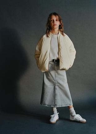 Длинная джинсовая юбка zara - 13-14 лет - 164 см