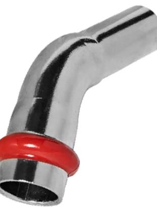 Коліно 45° однорозтрубне вз koer kq.b18 press-inox aisi 304 18x18 (kr6426)