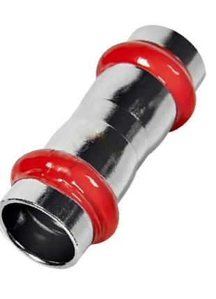 Муфта дворозтрубна koer kq.c15-2 press-inox aisi 304 15x15 (kr6300)