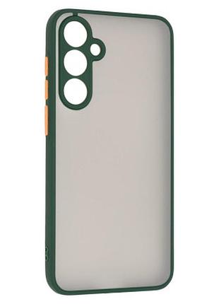 Чехол для мобильного телефона armorstandart frosted matte samsung s23fe 5g dark green (arm69715)