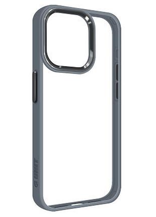 Чехол для мобильного телефона armorstandart unit2 apple iphone 15 pro titanium grey (arm74845)