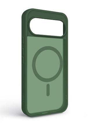 Чехол для мобильного телефона armorstandart uniq magsafe google pixel 9 pro xl dark green (arm80917)