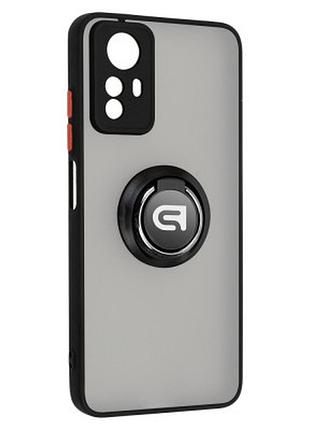 Чехол для мобильного телефона armorstandart frosted matte ring xiaomi redmi note 12s 4g black (arm68898)