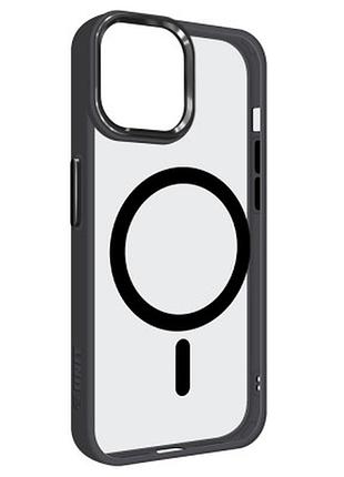 Чохол до мобільного телефона armorstandart unit magsafe apple iphone 11 black (arm66929)