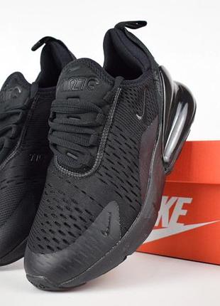 Nike air max 270 черные полностью