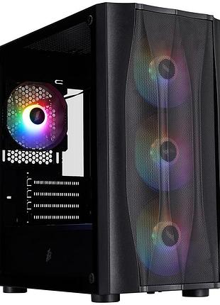 Корпус для пк 1stplayer x3-m-bk-4f1 без блока живлення black (x3-m-bk-4f1)