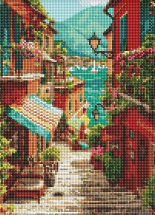 Алмазная мозаика - сходы к морю ©art_selena_ua