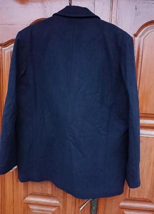 Брендове фірмове англійське шерстяне пальто бушлат aspen&court,нові з бірками,розмір l-xl.3 фото