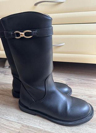 Сапоги zara на дівчинку