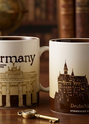 Коллекционная кружка starbucks «you are here» – germany (deutschland) год выпуска серии: 2014 страна производства: таиланд. объем: 473 мл
