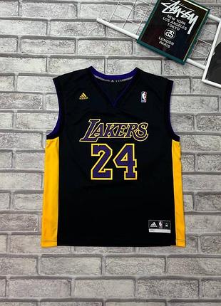 Баскетбольна джерсі adidas nba los angeles з номером 24 kobe brayant