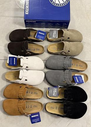 Шльопанці birkenstock boston клоги