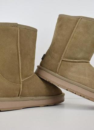 Ugg угги бежевые высокие