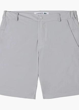 Шорти чоловічі lacoste slim fit grey fh0428p0y 40