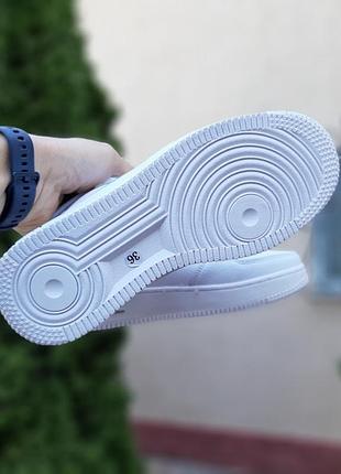 Nike air force 1  82 высокие белые