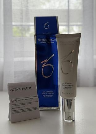 Zo skin obagi 10% vitamin c self-activating zo® 10% вітамін с сироватка для шкіри