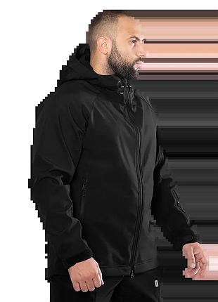 Куртка тактична rubicon softshell чорна