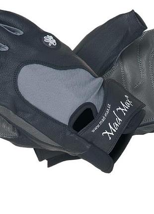 Перчатки для фитнеса madmax mfg-820 mti82 black/cool grey l